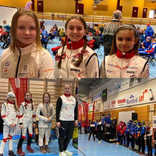 Elisa, Anna, Klara Sofie og Aud-Karin